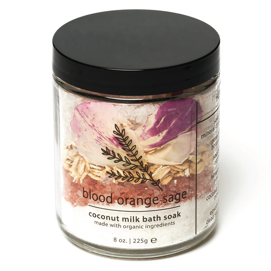 Blood Orange Sage | Coconut Milk Mineral Bath Soak