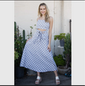 Polka Dot Peek A Boo Dress