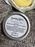 Solid Beeswax Lotion Bar – Eco-Friendly: Warm Vanilla