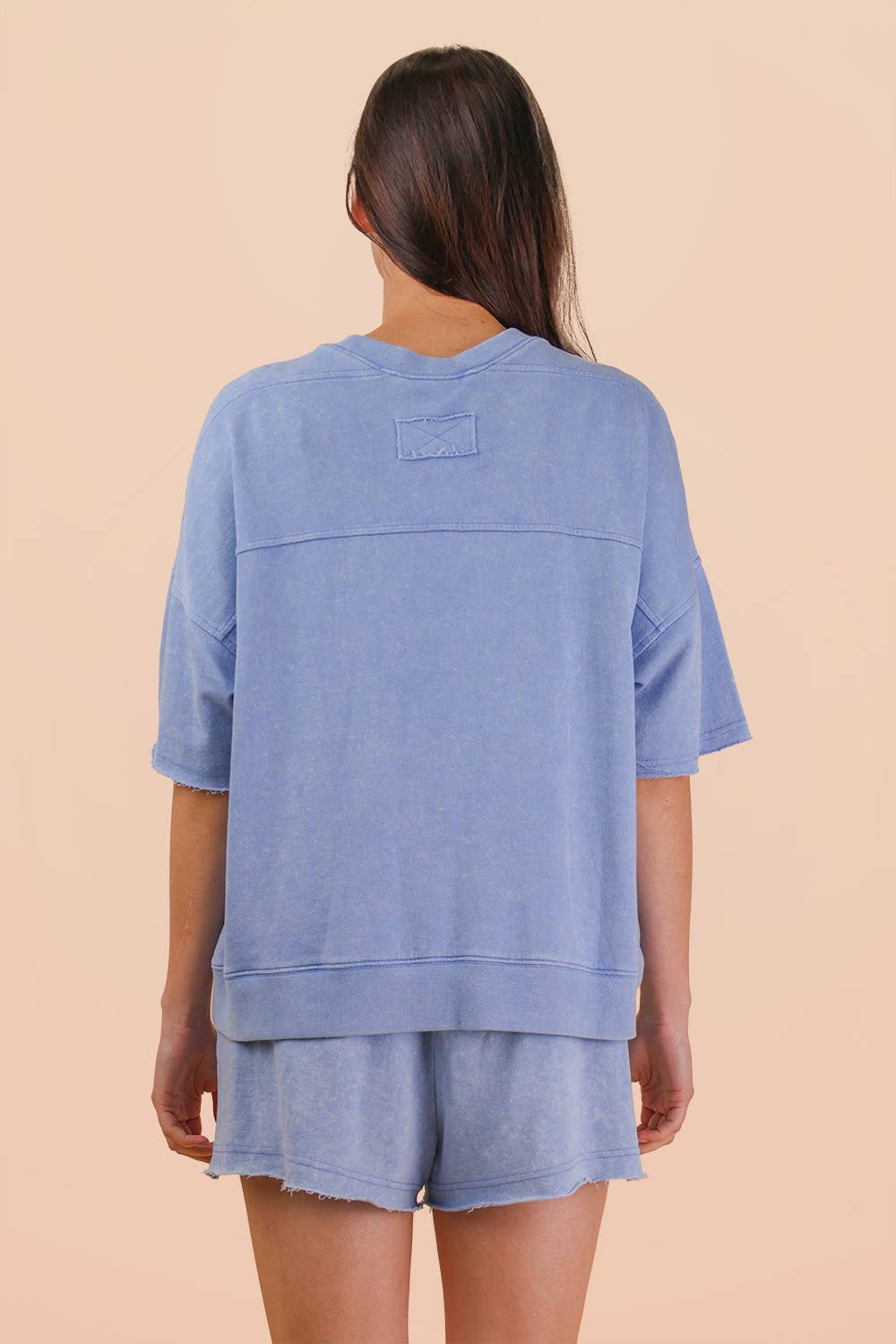 Mineral Washed Knit Set