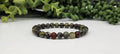 Dragon Bloodstone Stretchable Gemstone Bracelet 6mm Beads