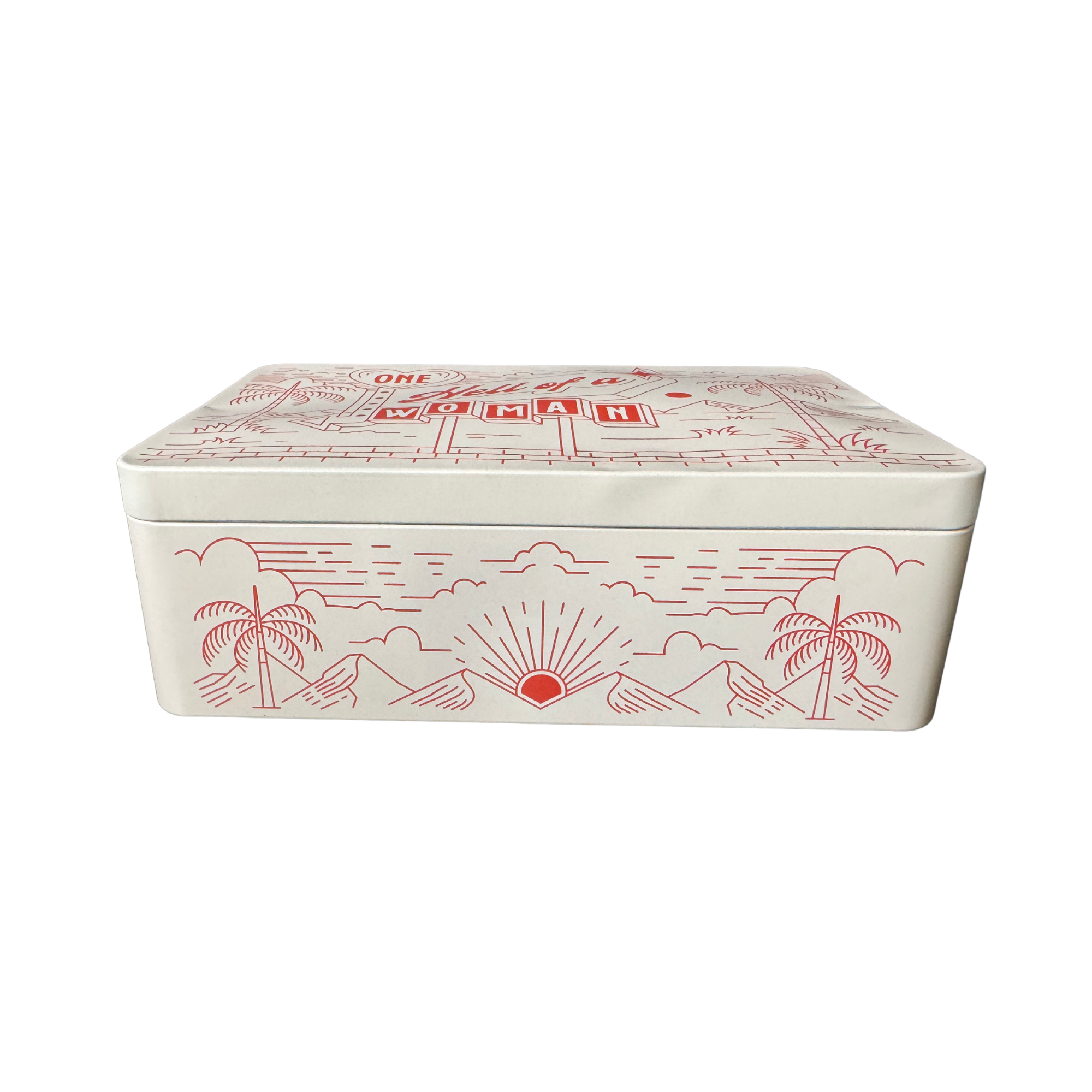 One Hell Of A Woman Bath Bomb Set in Reusable Tin Box