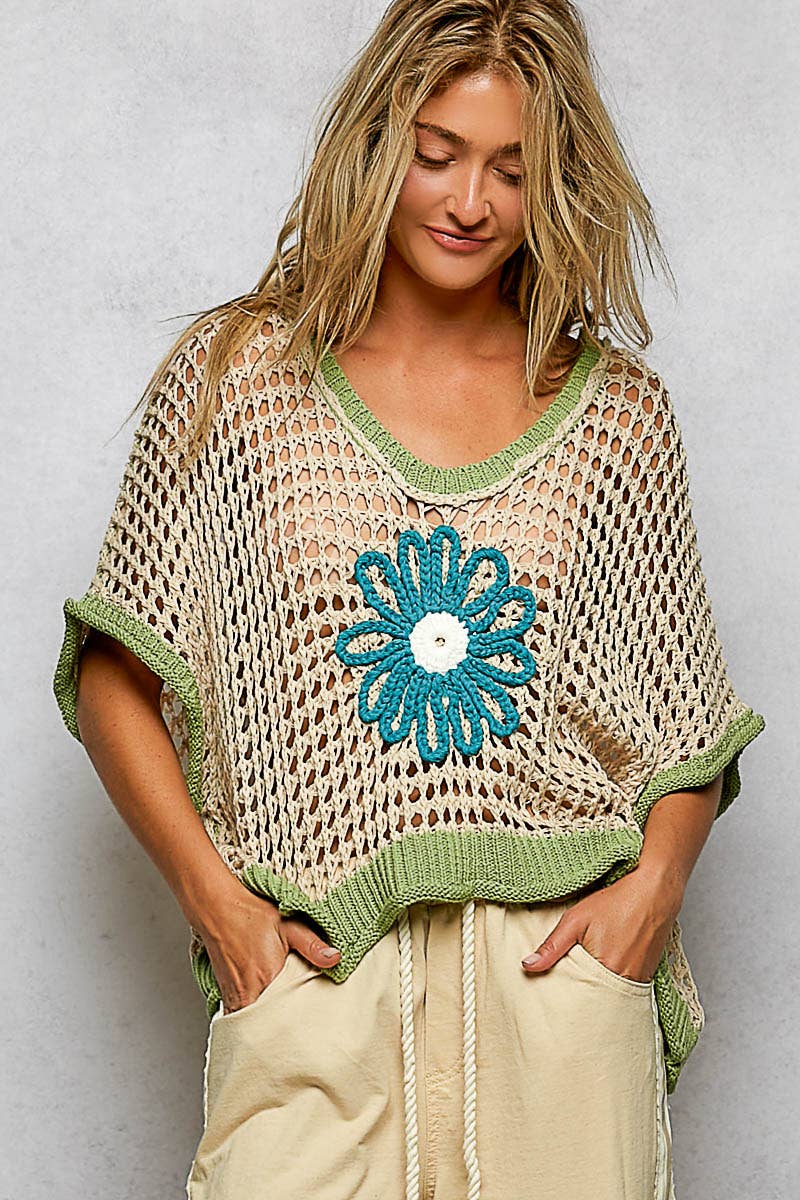 Floral Thin Sweater