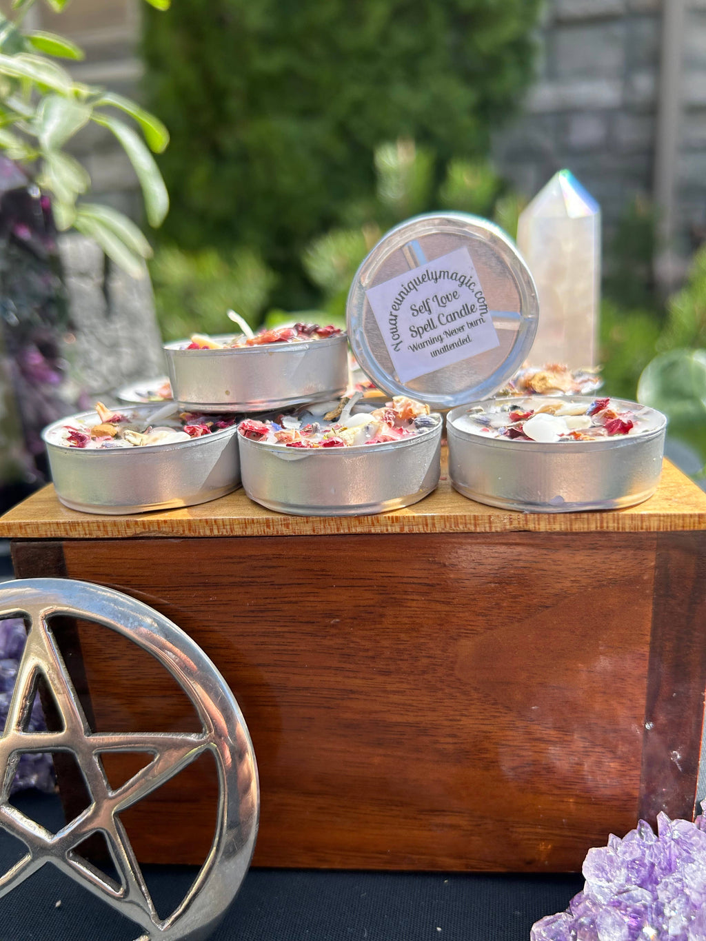 Self Love Tealight Spell Candles